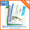 A4 Rigid Plastic PVC Sheet for notebook Covers